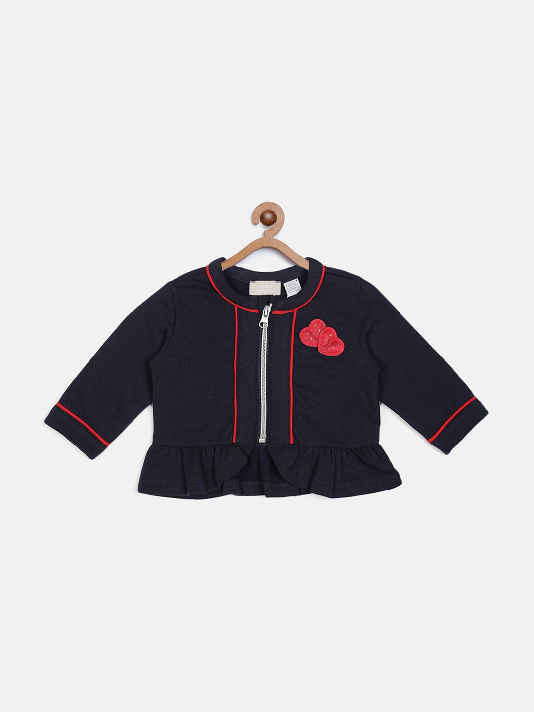 

Chicco Infant Girls Navy Blue & Pink Pullover