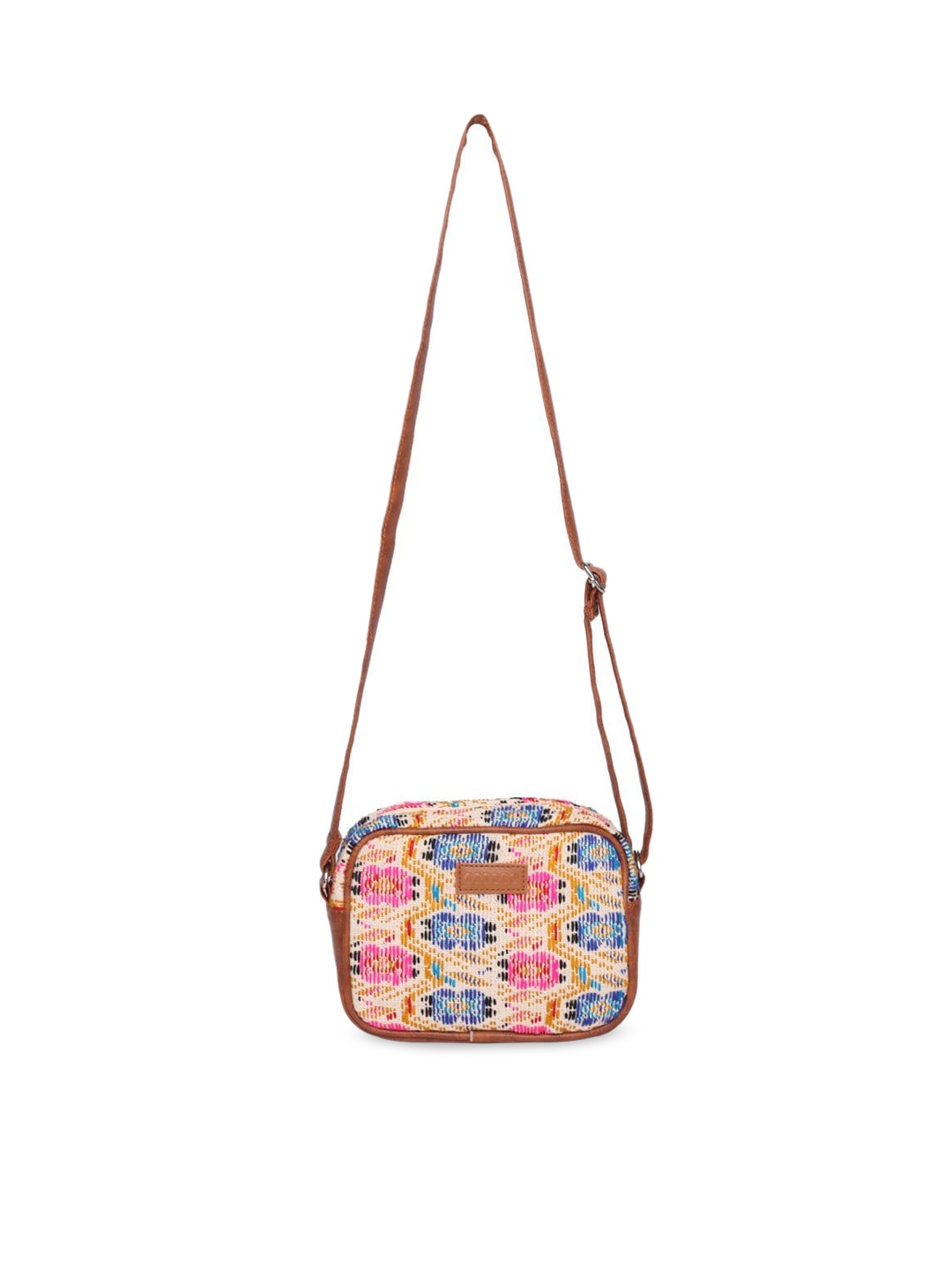 

ASTRID Woman Multicoloured Structured Sling Bag, Multi