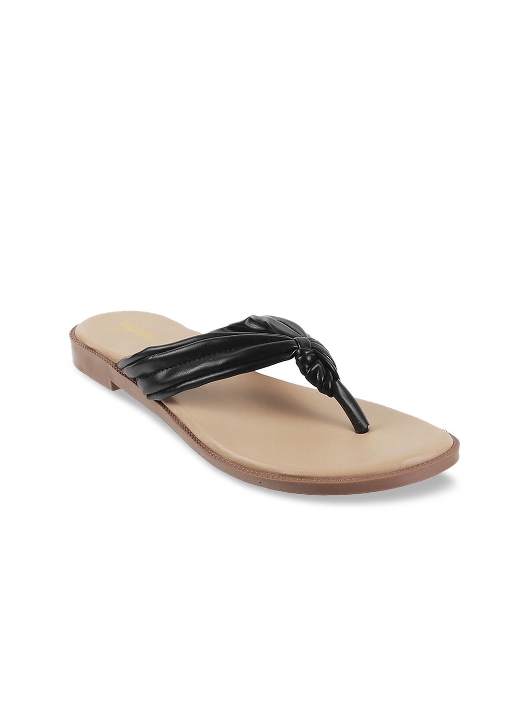 

WALKWAY by Metro Women Black Open Toe Flats