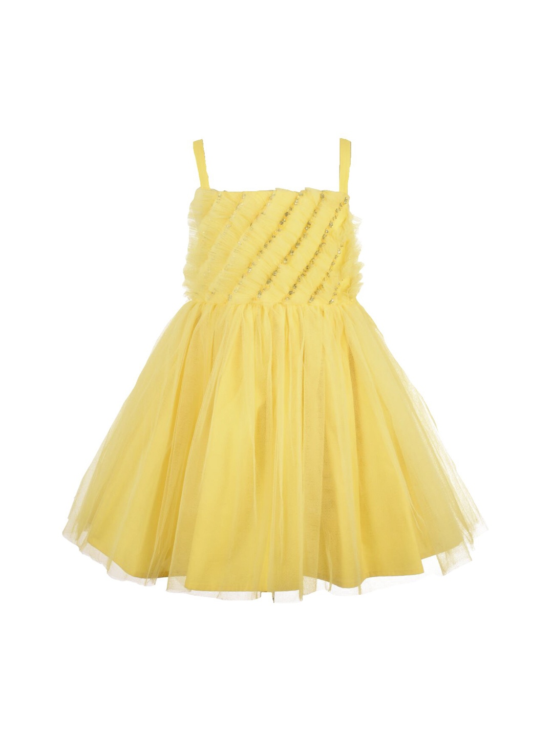 

A Little Fable Girls Yellow Dress