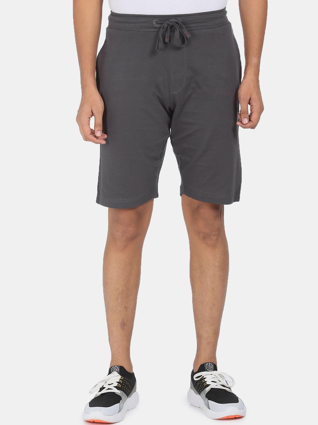 

Arrow Sport Men Grey Pure Cotton Regular Shorts