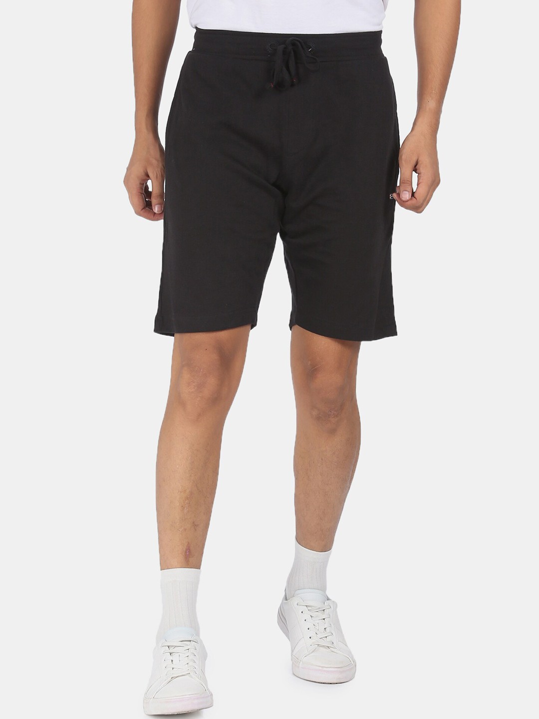 

Arrow Sport Men Black Pure Cotton Regular Shorts