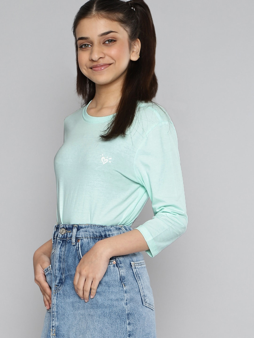 

JUSTICE Girls Blue T-shirt