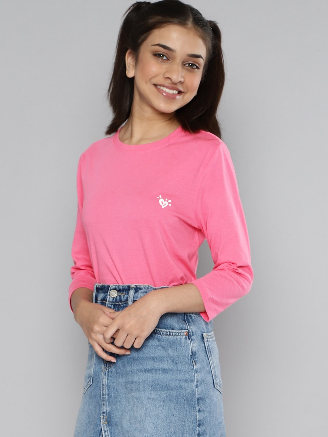 

JUSTICE Girls Pink T-shirt