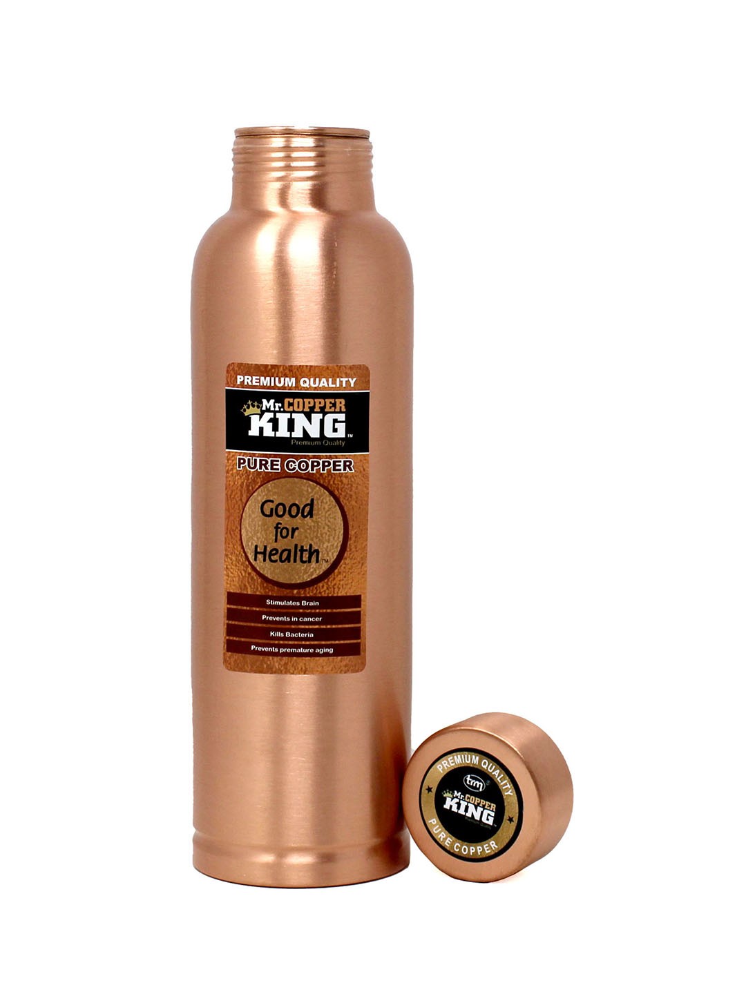 

MR. COPPER KING Copper-Toned Solid Water Bottle 900 ml