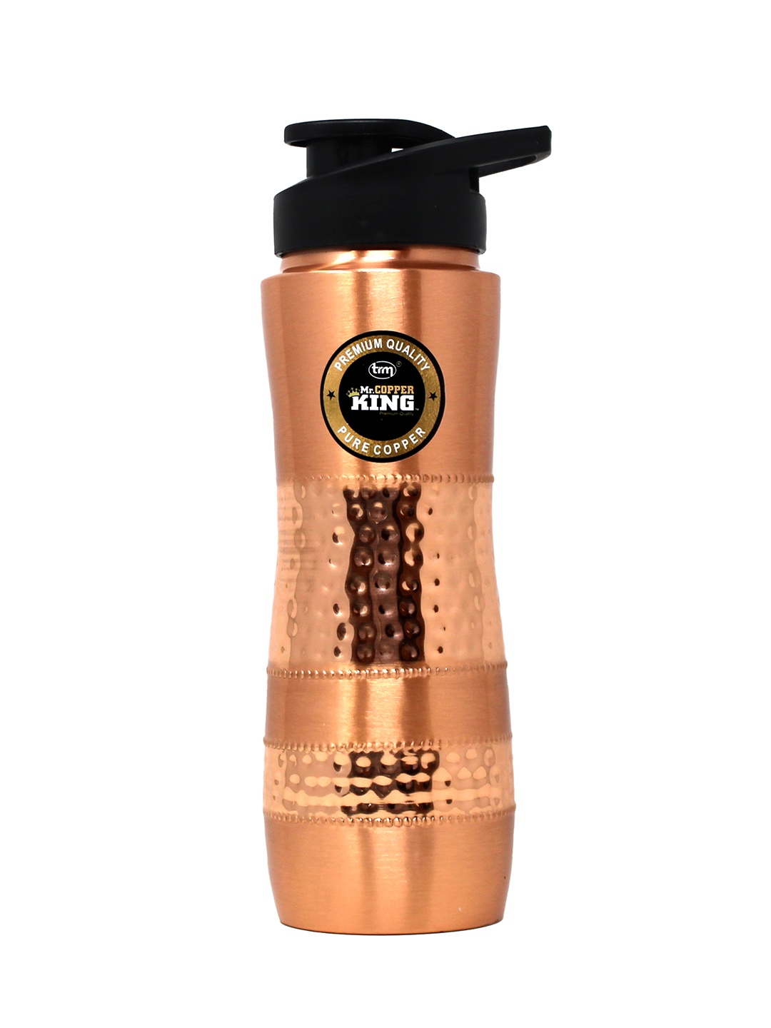 

MR. COPPER KING Copper-Toned Textured Sipper Bottle 800ml