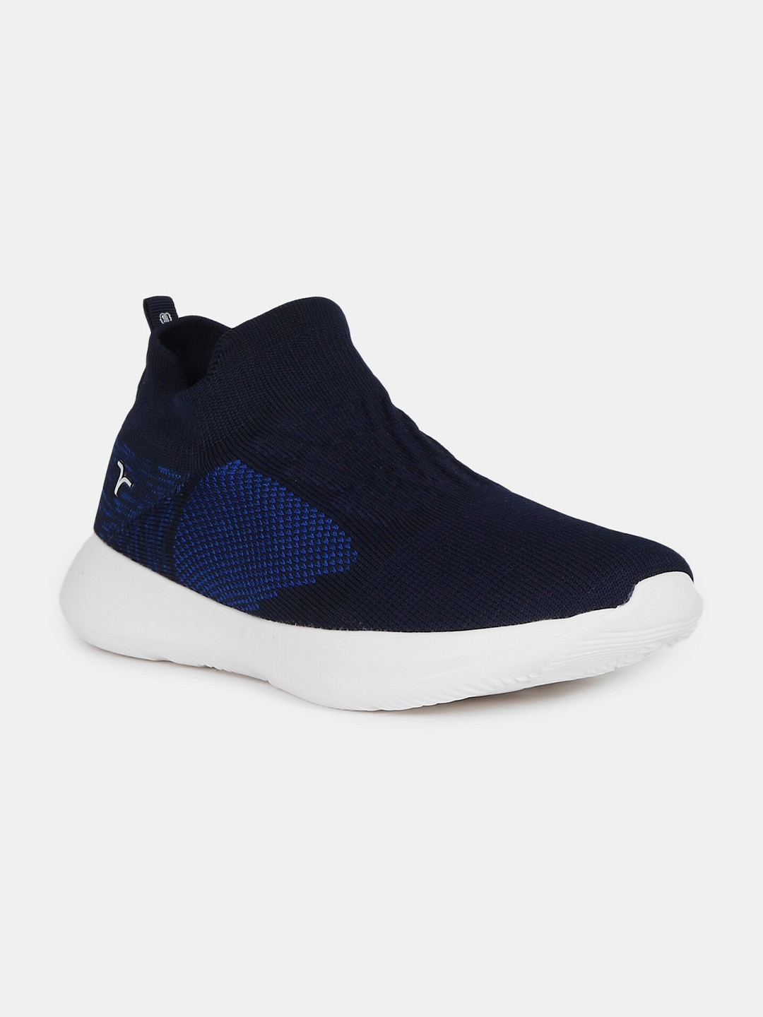 

Flying Machine Men Navy Blue Textile Walking Shoes