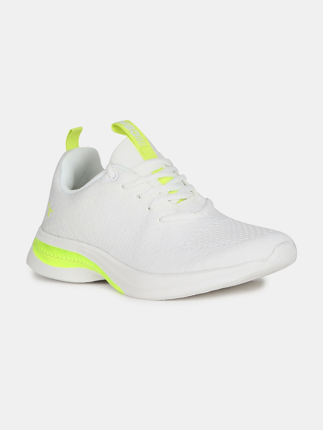 

Flying Machine Men Off White Textile Walking Shoes