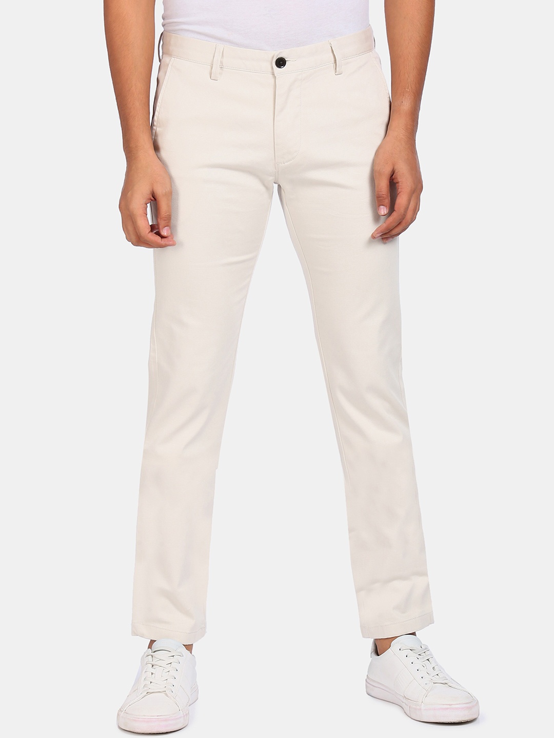 

Arrow Sport Men Beige Trousers