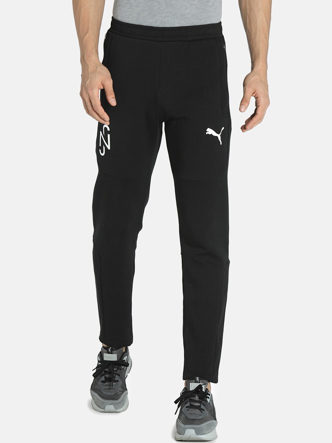 

Puma Men Black Neymar Jr. Evostripe Track Pants