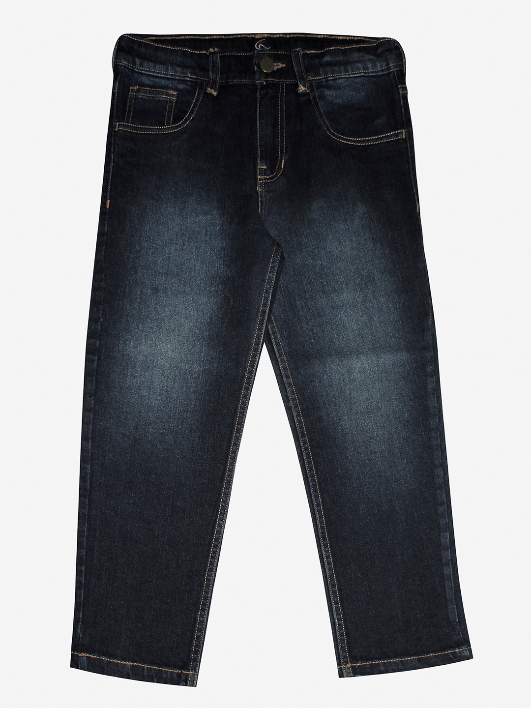 

KiddoPanti Boys Blue Jean Light Fade Stretchable Jeans