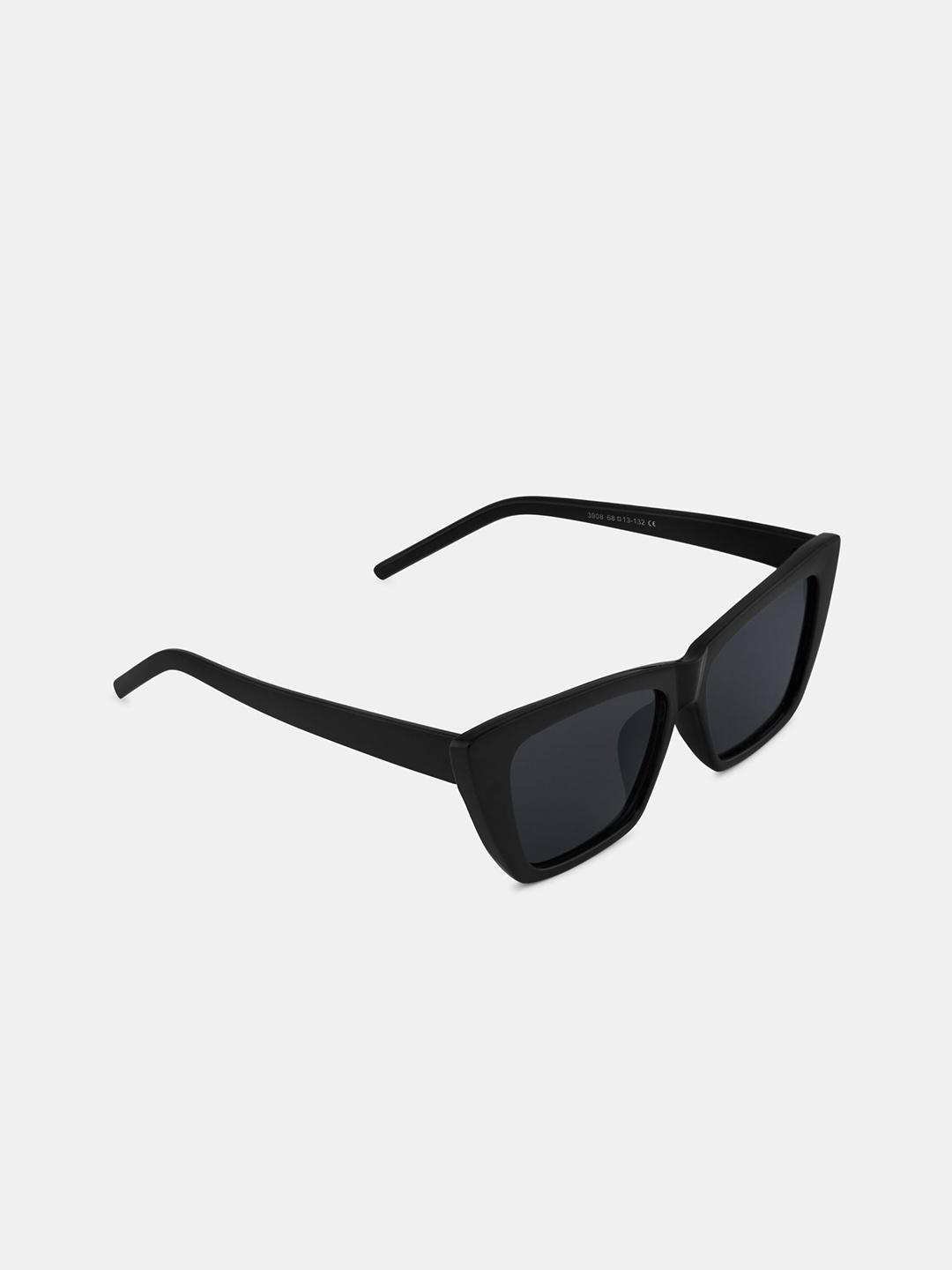 

20Dresses Women Black Lens & Black Cateye Sunglasses with UV Protected Lens