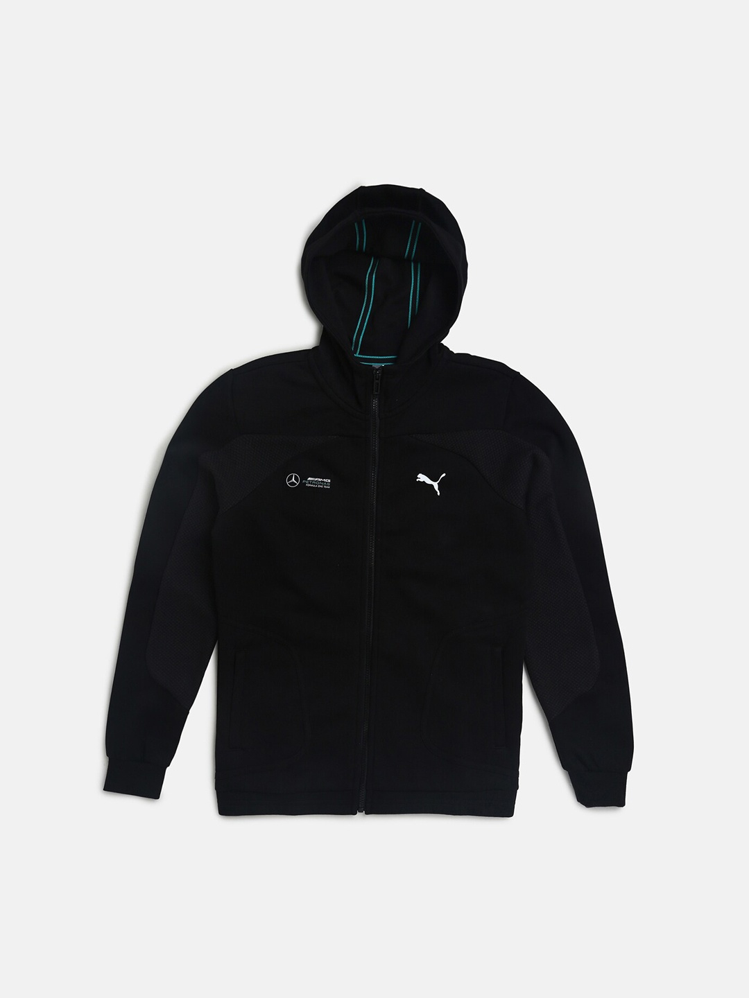 

Puma Kids Unisex Mercedes F1 Hooded Regular Fit Sweatshirt, Black