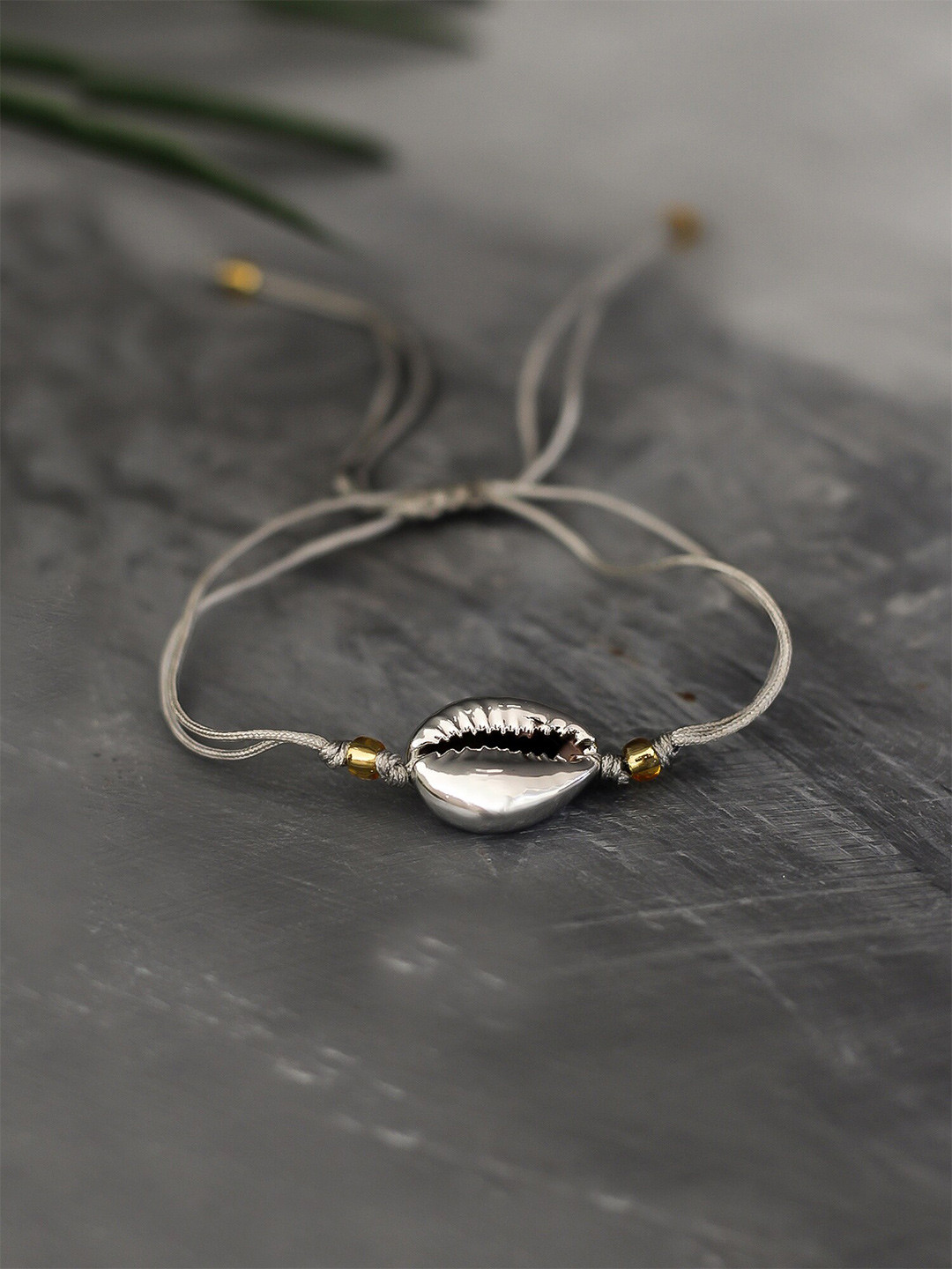 

Bellofox Women Silver-Toned & Gold-Toned Charm Bracelet