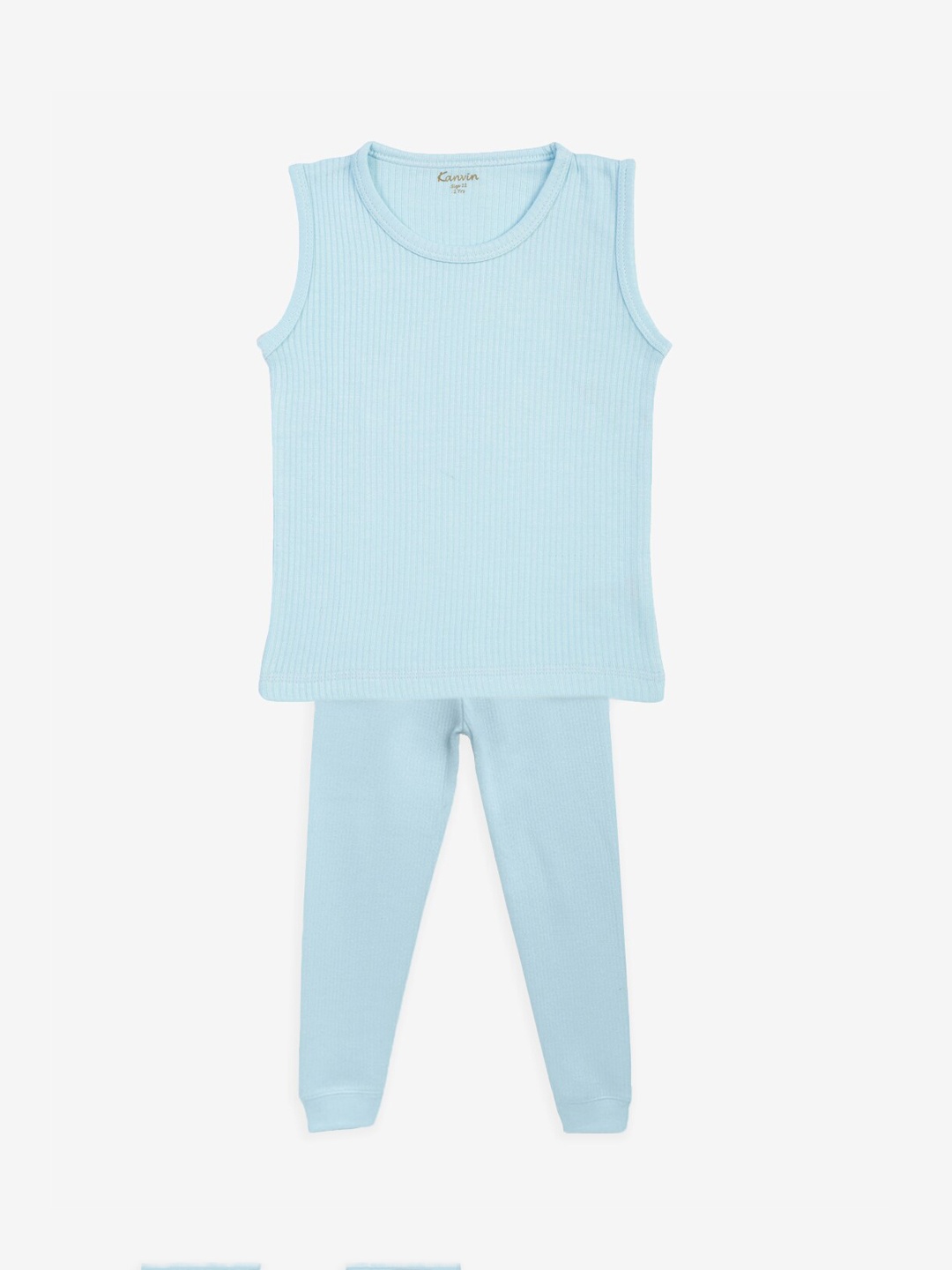 

Kanvin Boys Blue Solid Thermal Set