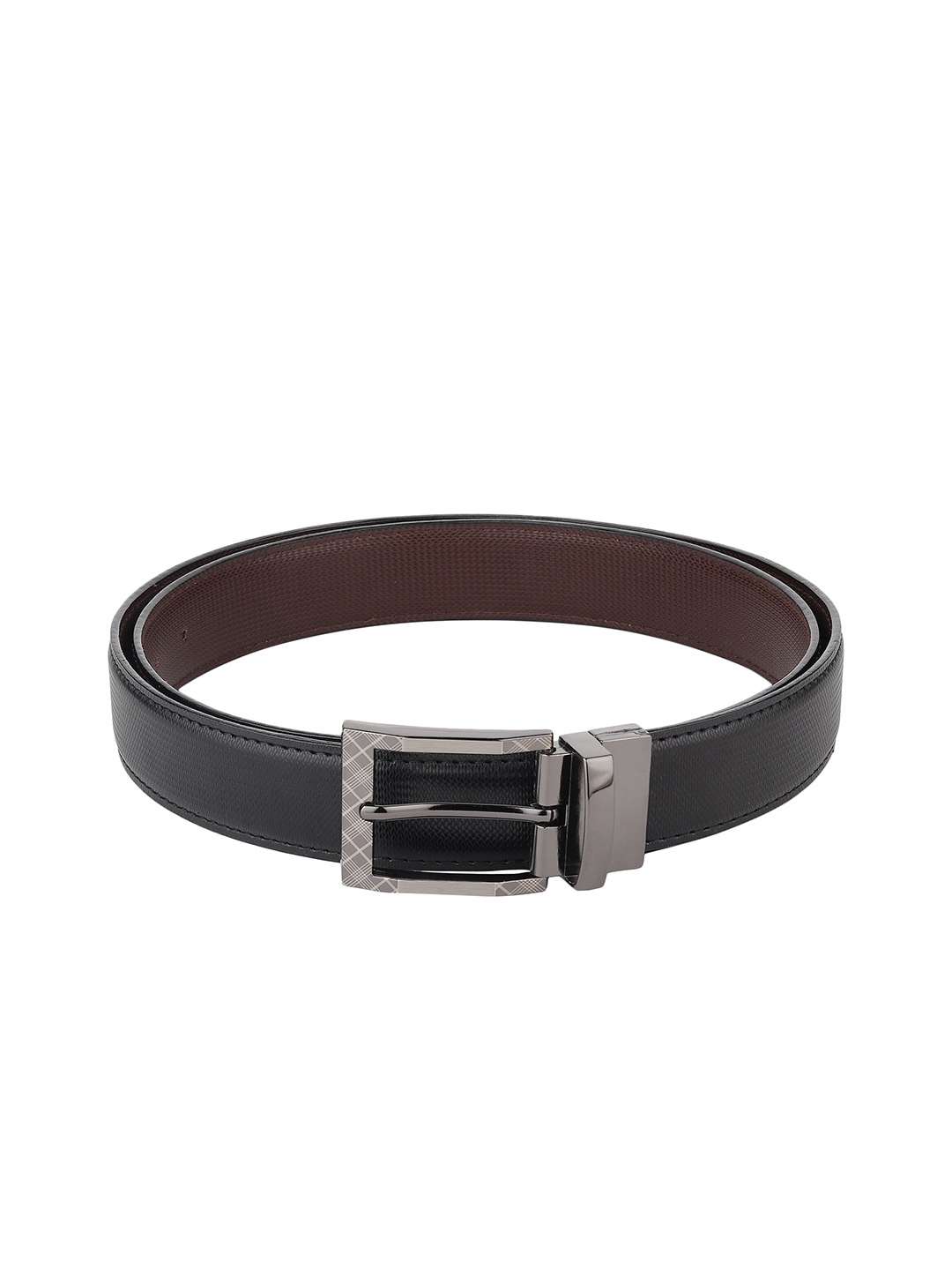 

Kastner Men Black Textured Belt