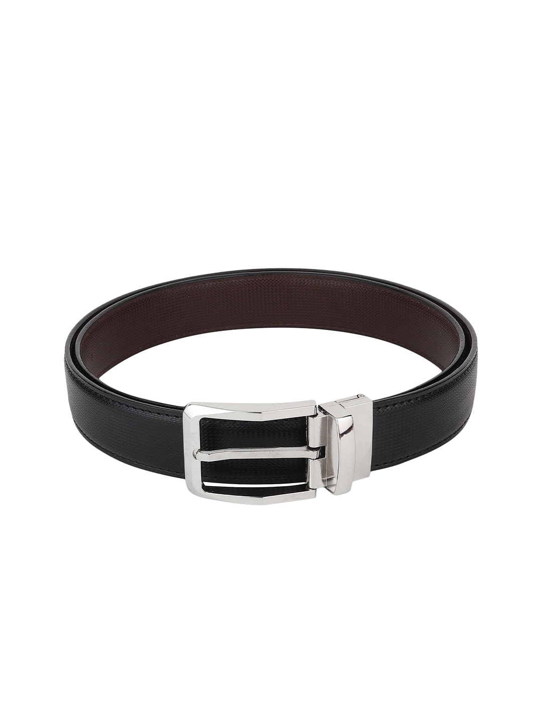 

Kastner Men Black Textured Formal Belt