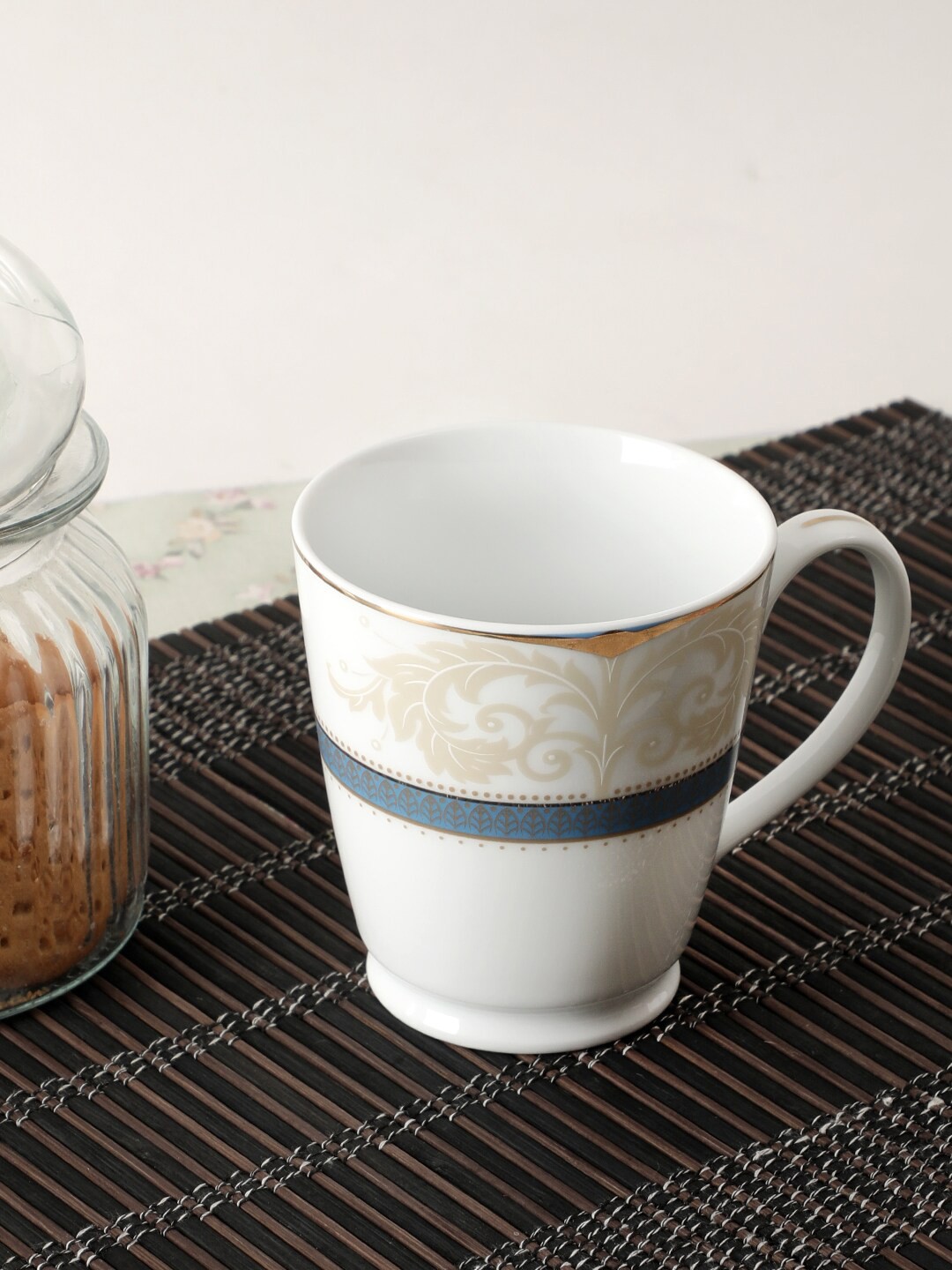 

Noritake Hearth Collection Royal Fountain Milk Mug 1Pcs, White