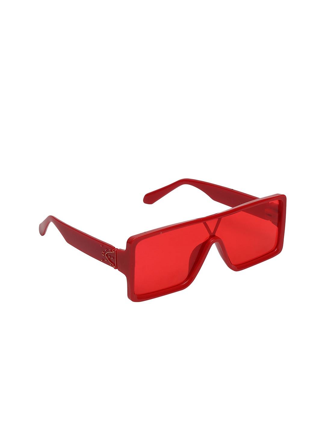 

CELEBRITY SUNGLASSES Unisex Red UV Protected Lens & Red Square Sunglasses CL-FA-Hrithik-05
