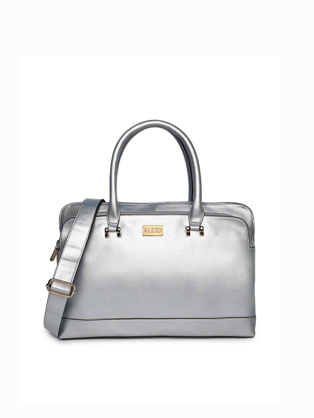 

KLEIO Unisex Laptop Bag, Silver