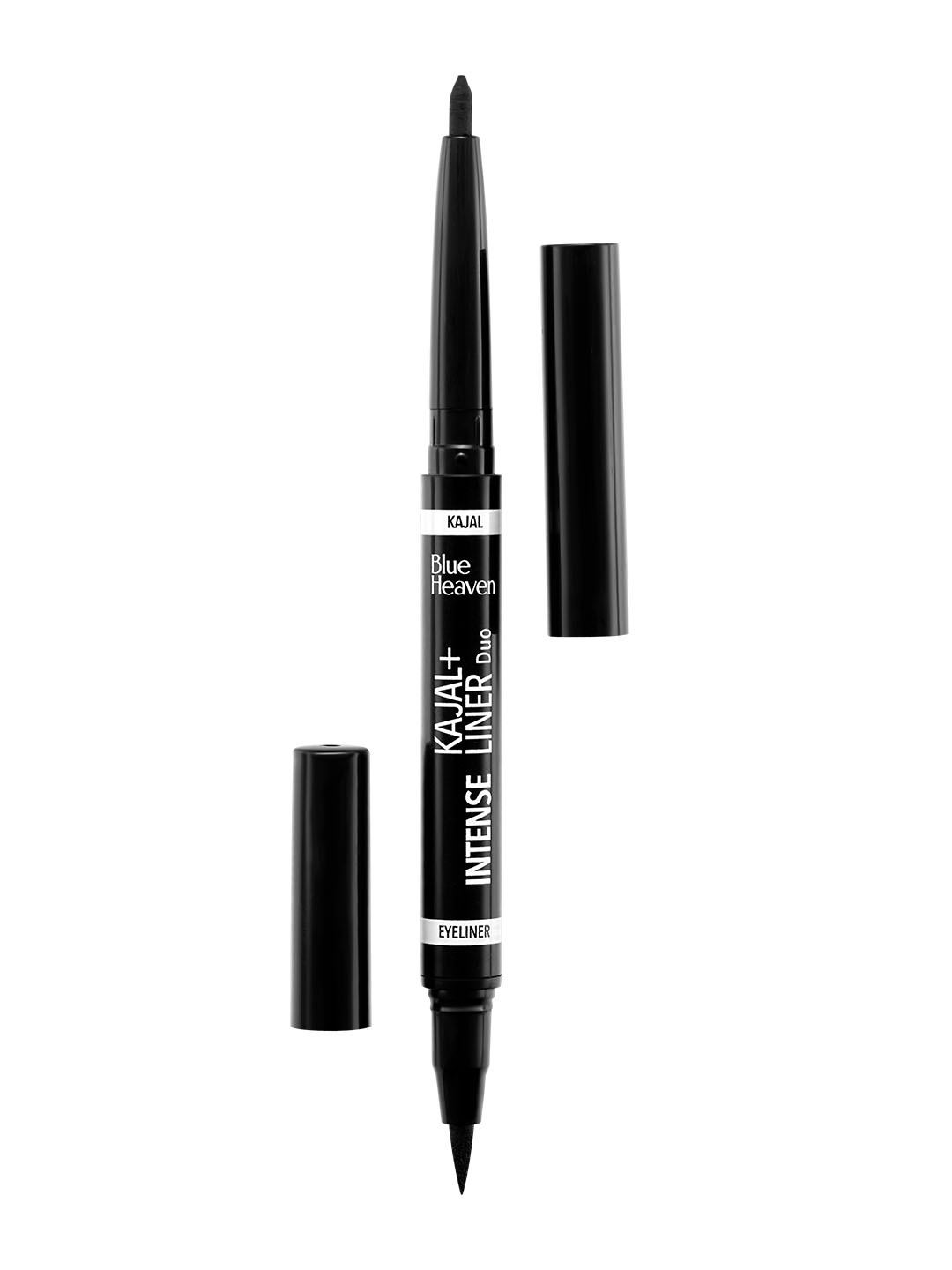 

Blue Heaven Black Water Proof Matte Intense Duo Kajal & Eyeliner - 0.55ml