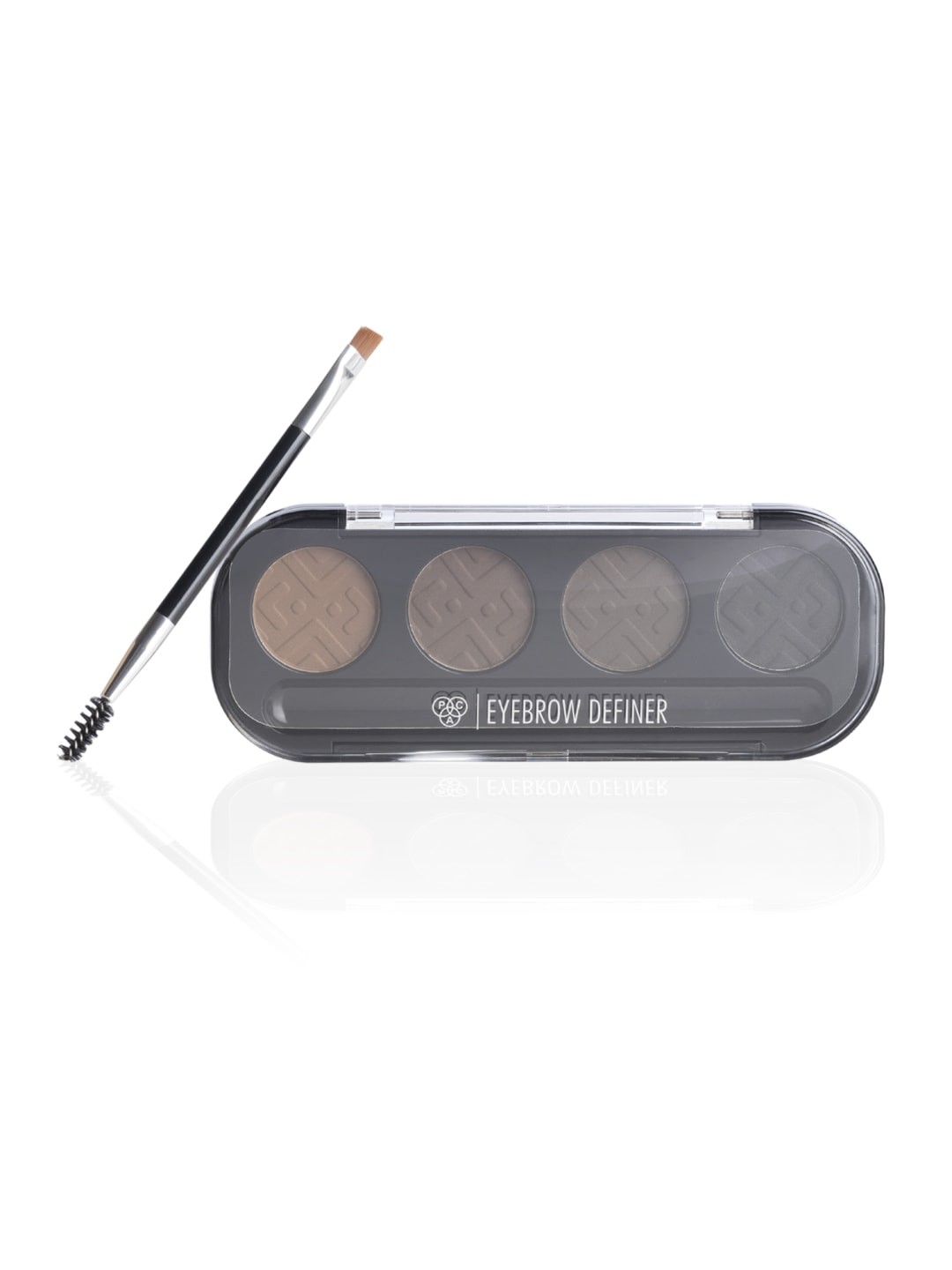 

PAC 4-Color Eyebrow Definer Palette with Applicator Brush, Brown