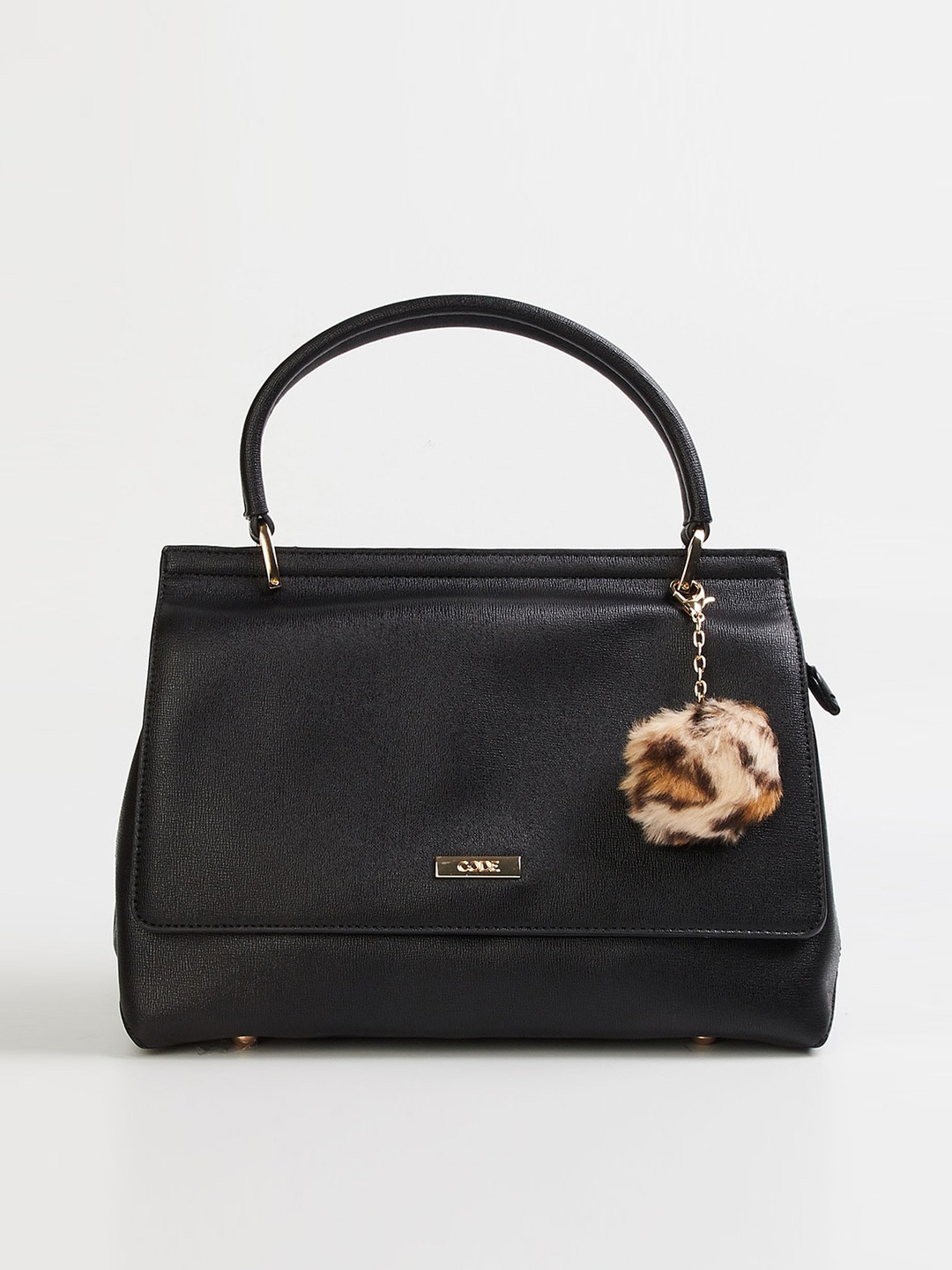 

CODE by Lifestyle Black Structured Satchel