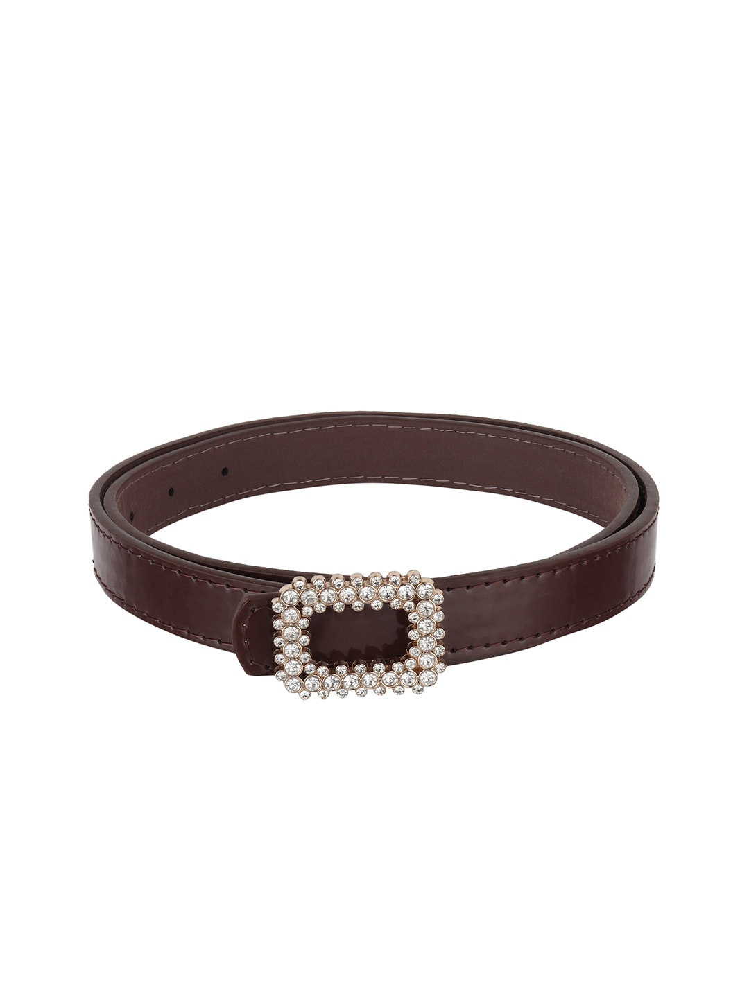 

Swiss Design Women Brown PU Belt