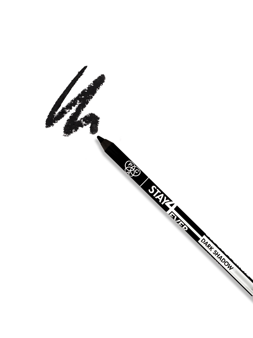 

PAC Stay4Ever Gel Eye Pencil - Dark Shadow, Black