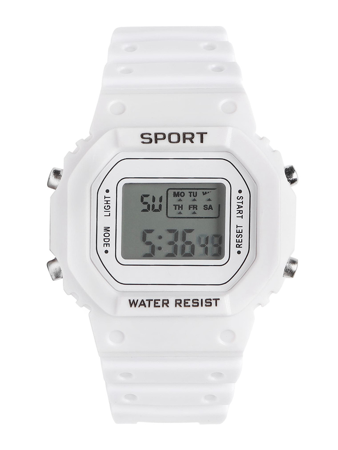 

Fantasy World Unisex Kids Grey Dial Digital Multi Function Watch - FW-Sport-198A-WH, White