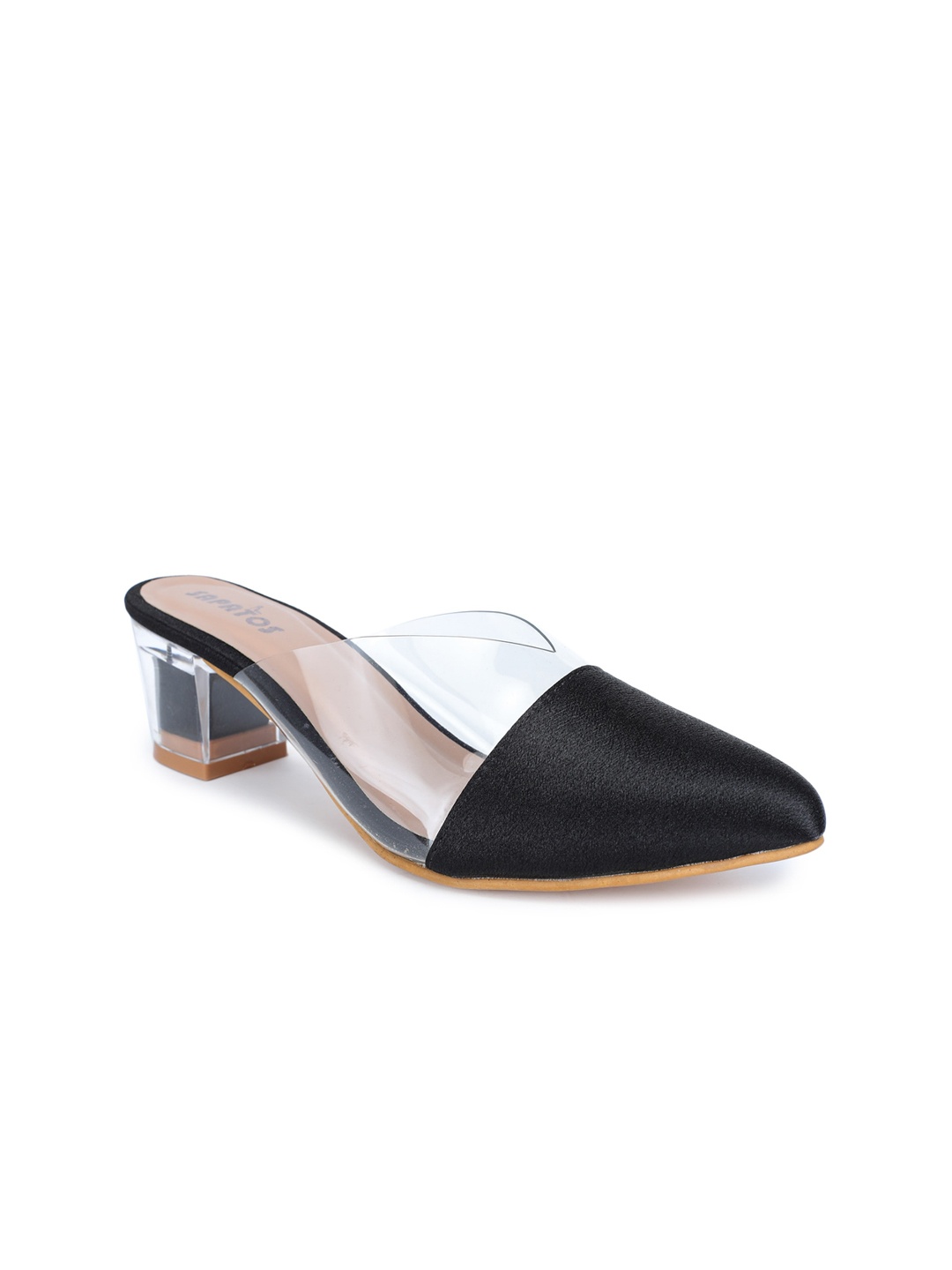 

SAPATOS Women Black Block Heel Mules