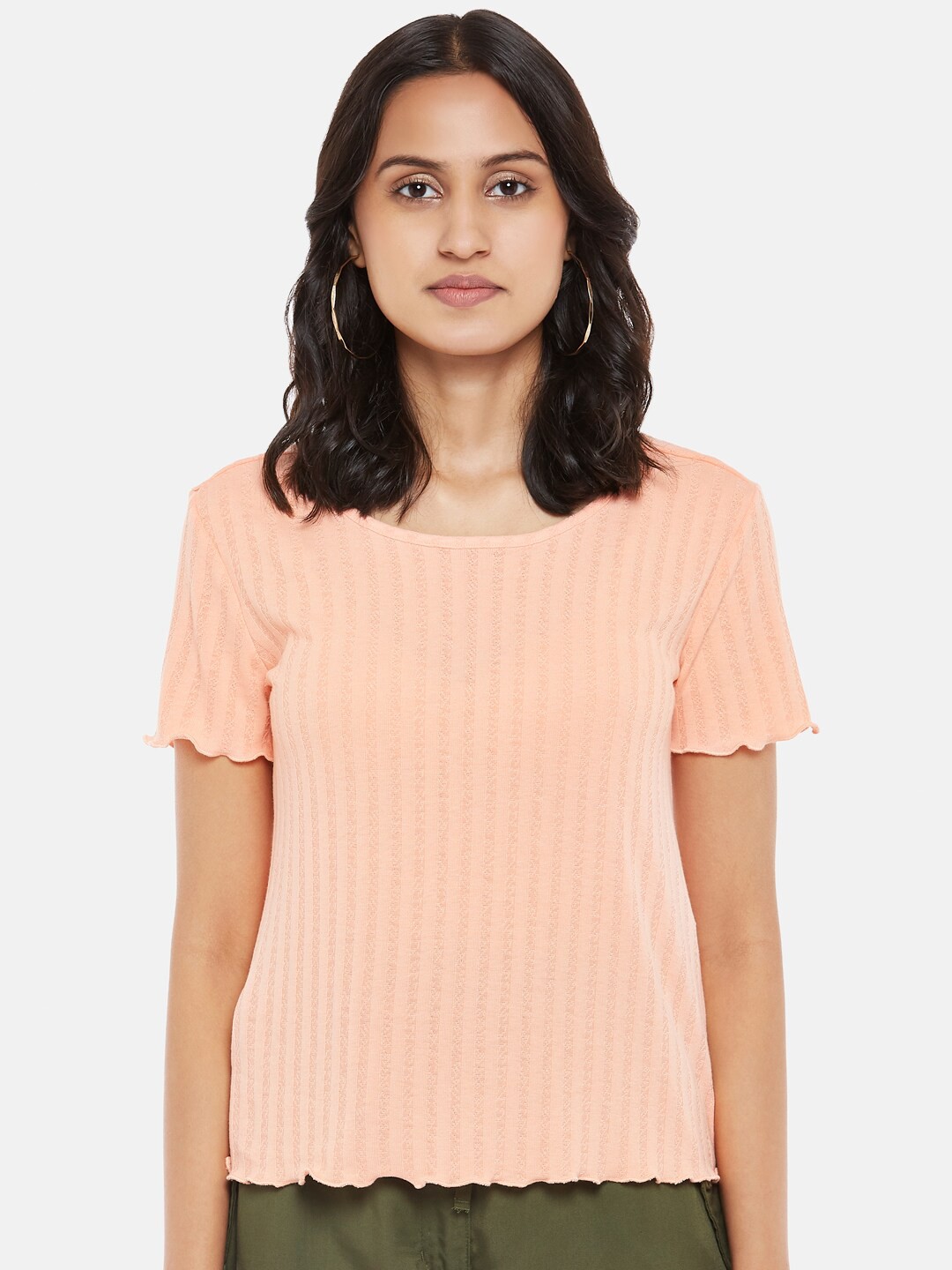 

Honey by Pantaloons Pink Regular Top