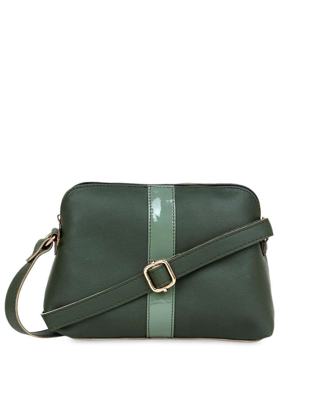 

yelloe Small Soft Sling Bag, Green