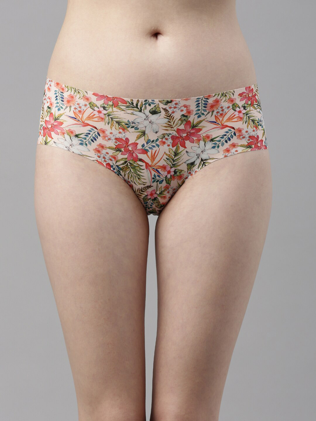 

Enamor Women Green & Pink Printed Hipster Briefs-PH01