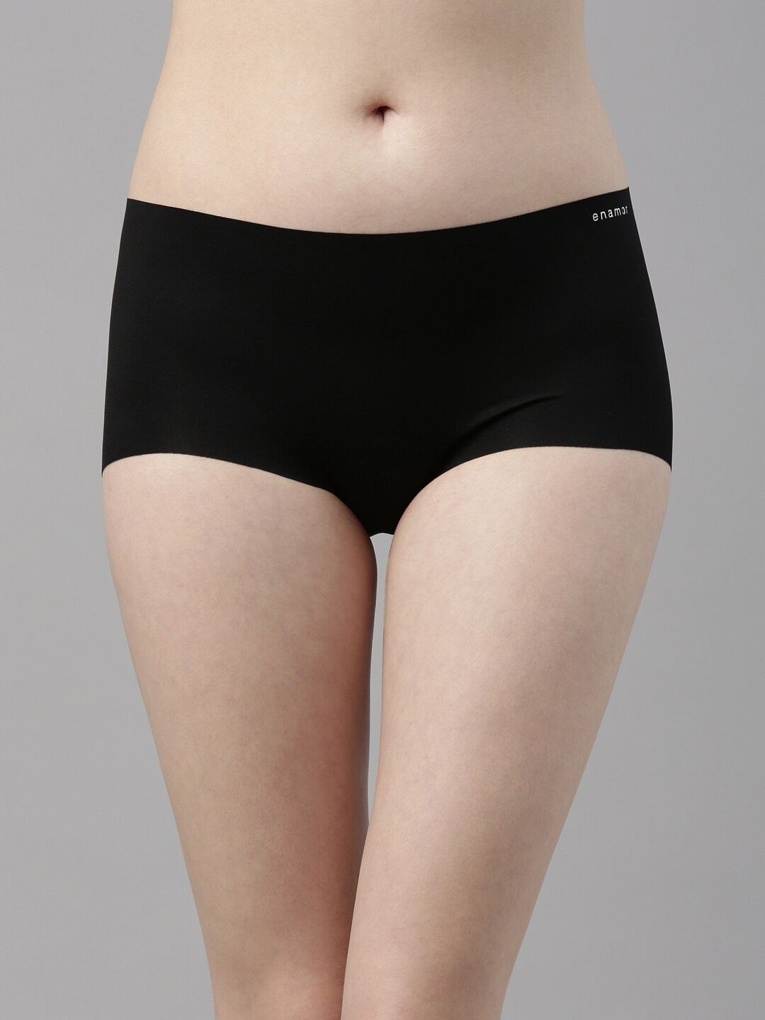 

Enamor Women Black Solid Boy Shorts