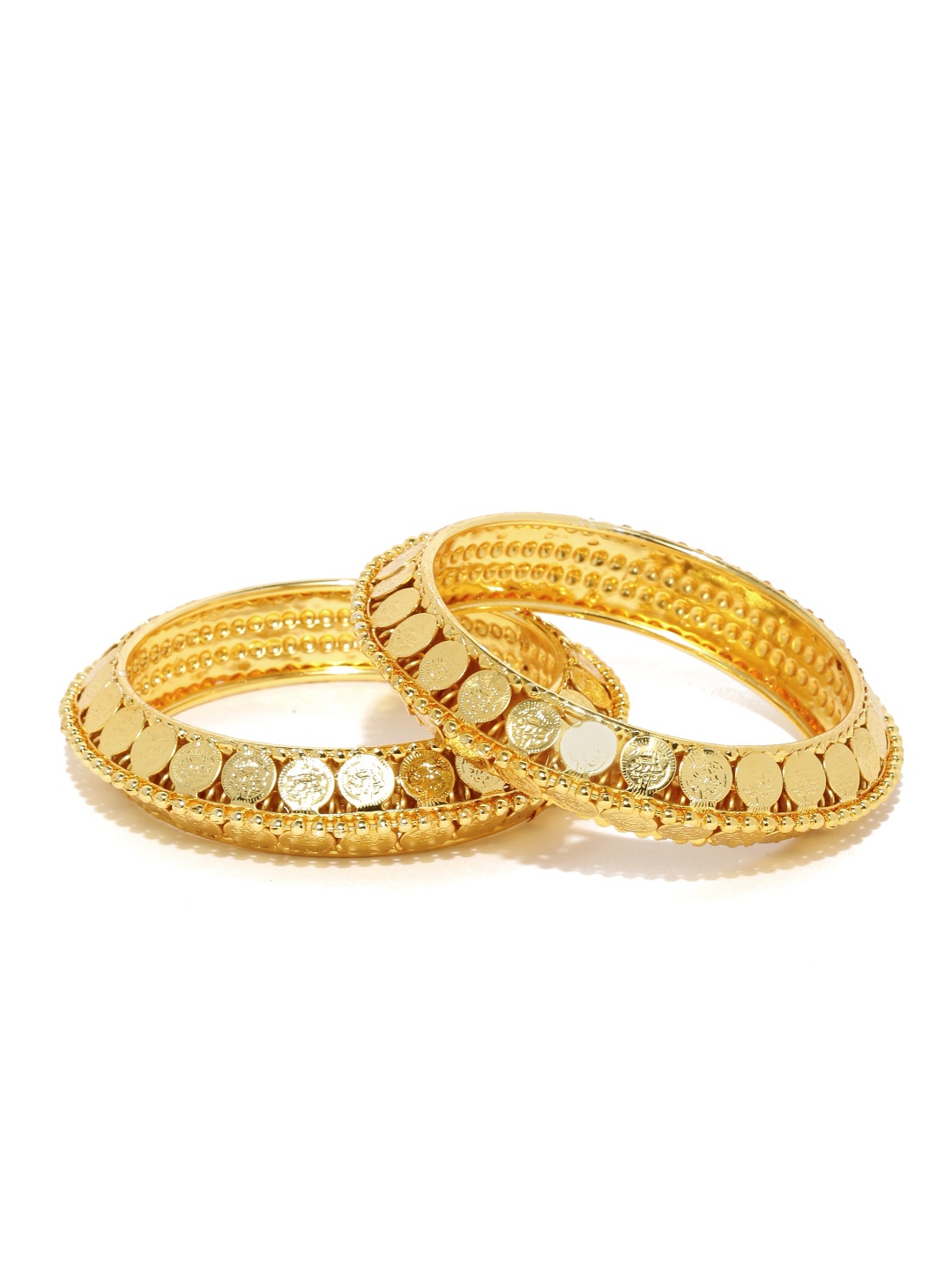 

Sukkhi Set of 2 Gold-Plated Bangles