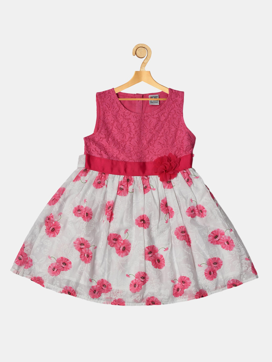 

Creative Kids Pink Floral Dress
