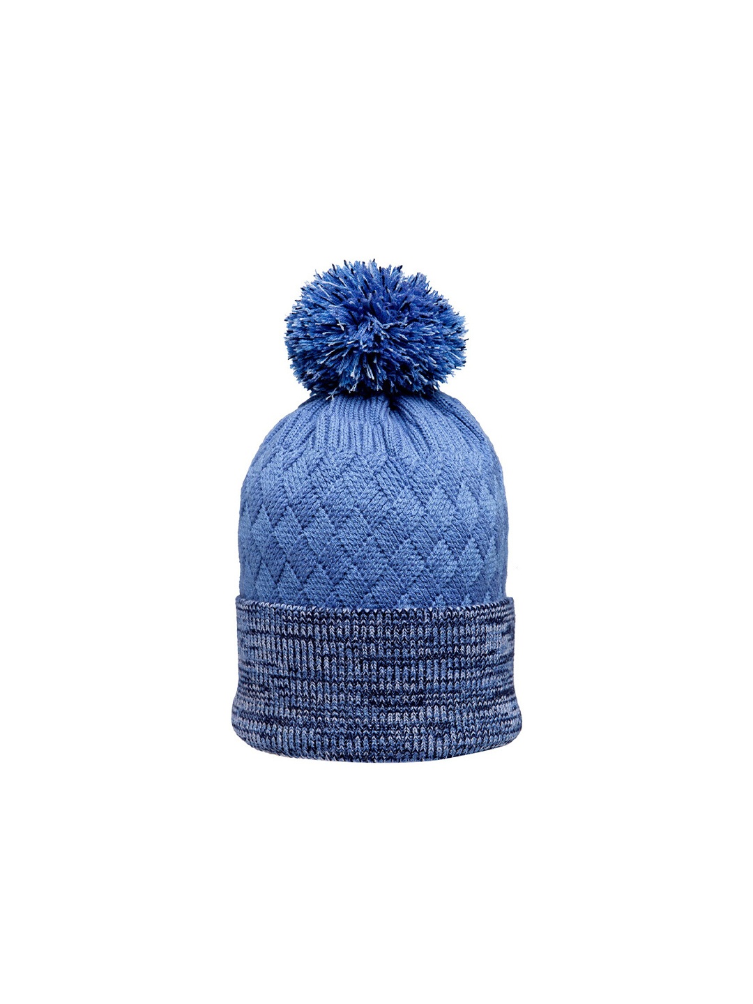 

513 Men Blue Knitted Beanie