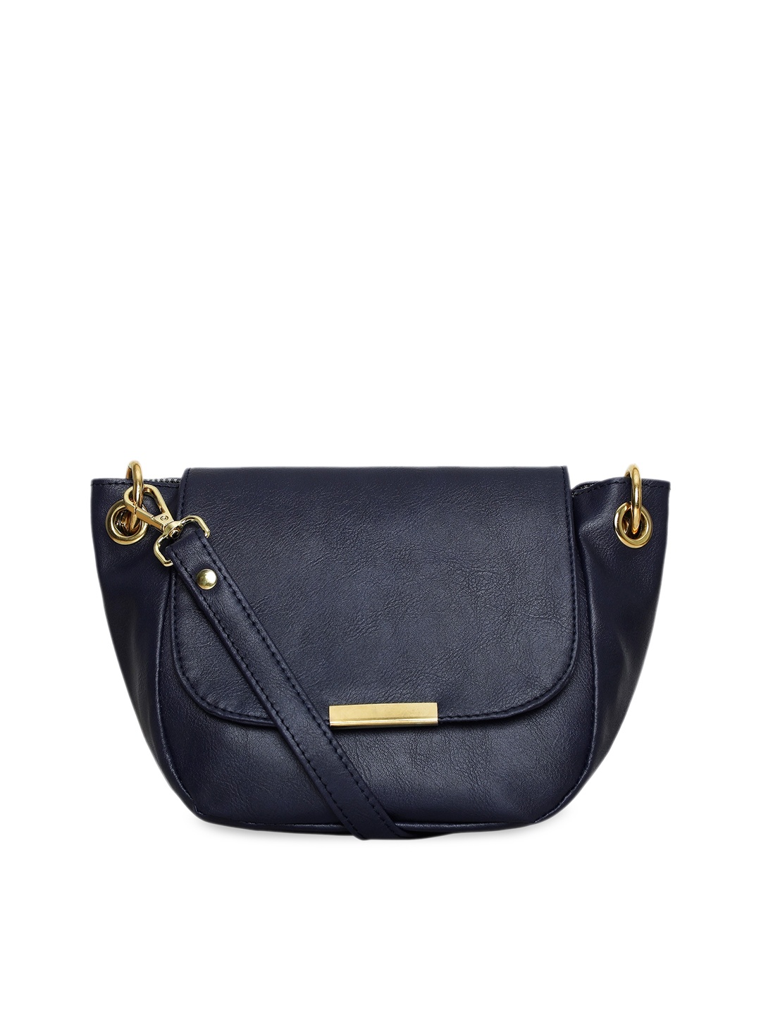 

Toteteca Blue Structured Sling Bag