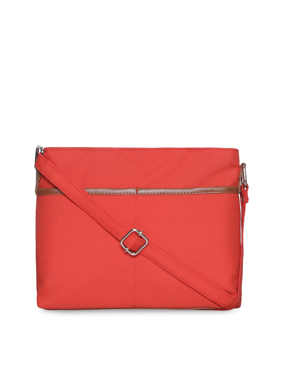 

Toteteca Red Structured Sling Bag