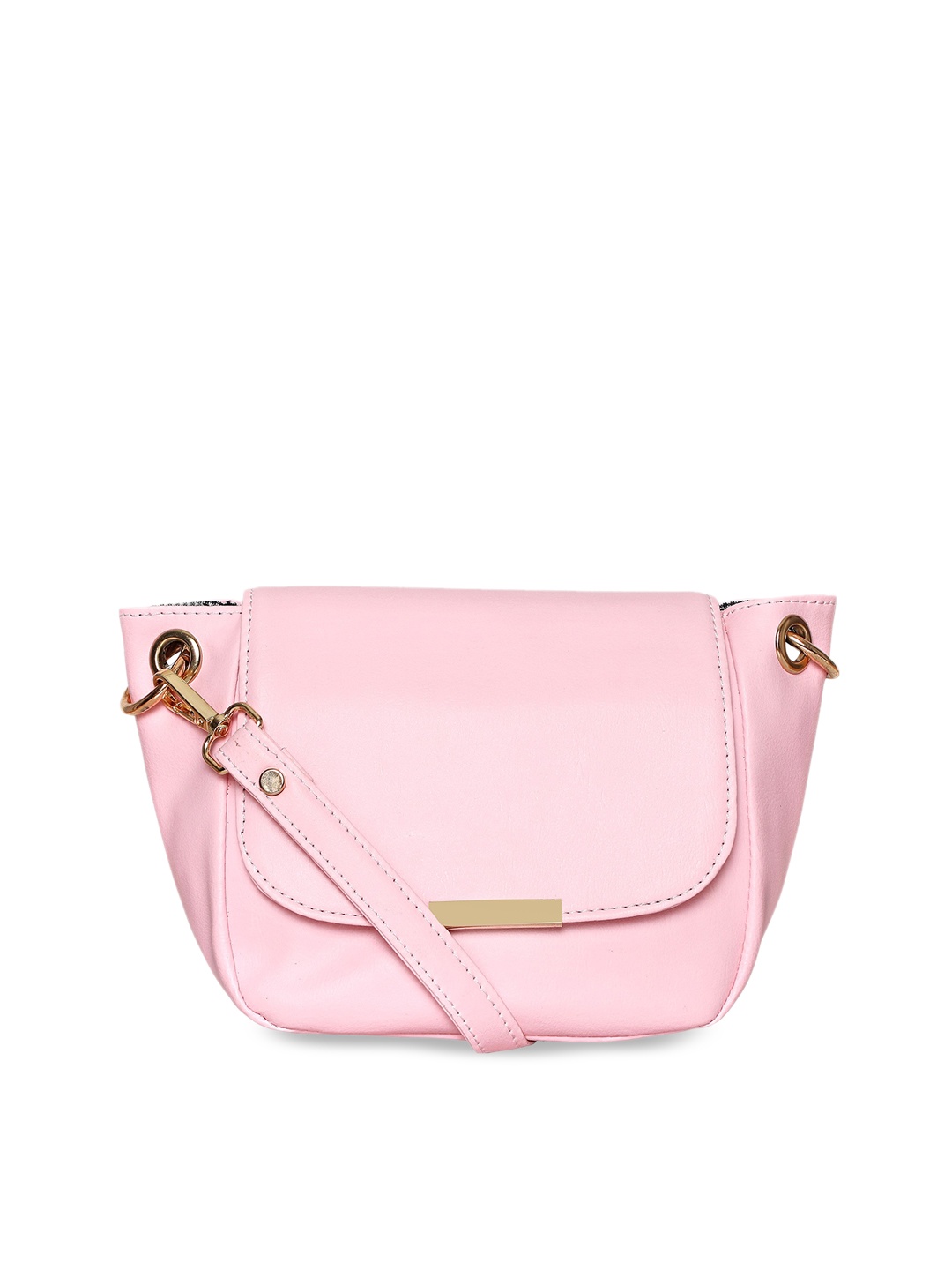 

Toteteca Pink Structured Sling Bag