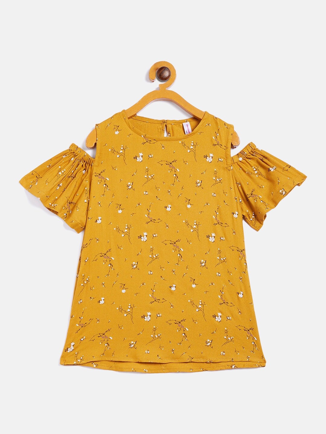 

Crimsoune Club Mustard Yellow Regular Top