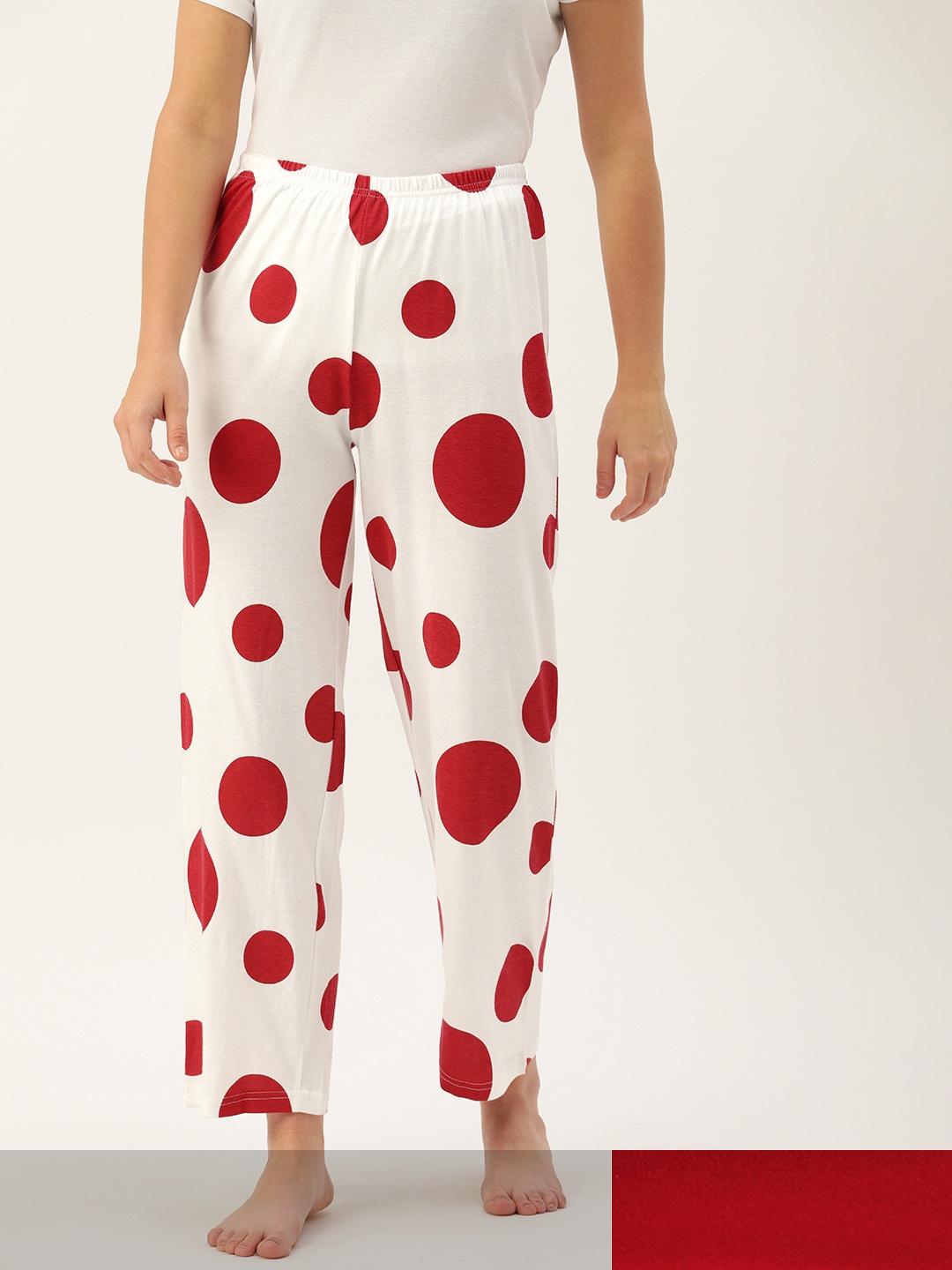 

GALYPSO Women Pack Of 2 Lounge Pants, White