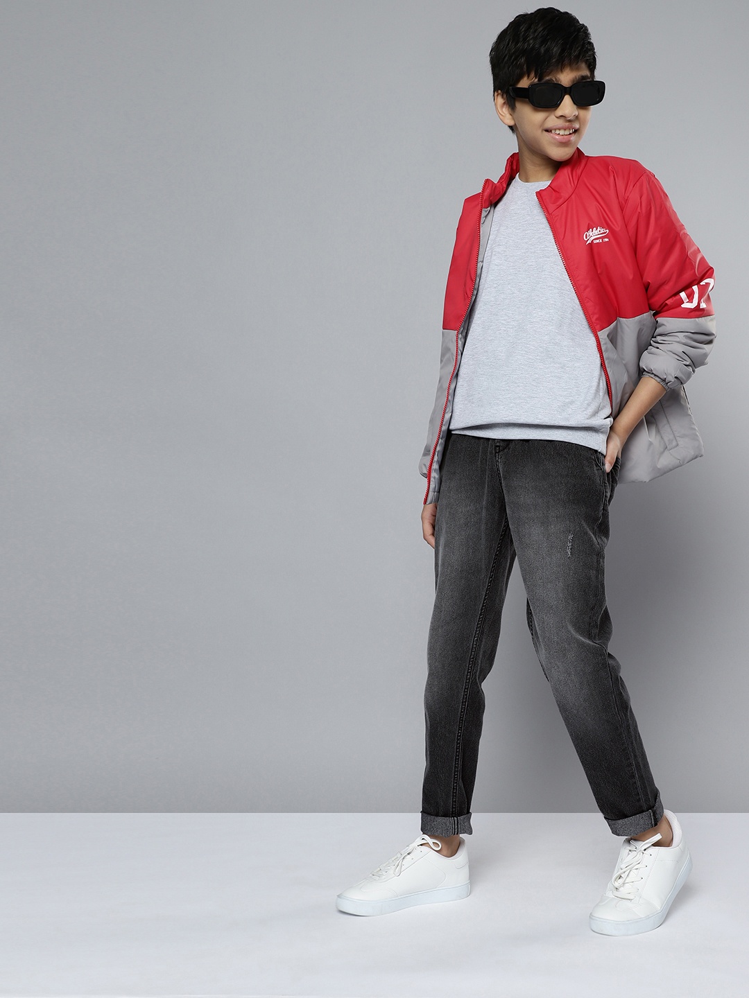 

HERE&NOW Boys Black Stretchable Jeans