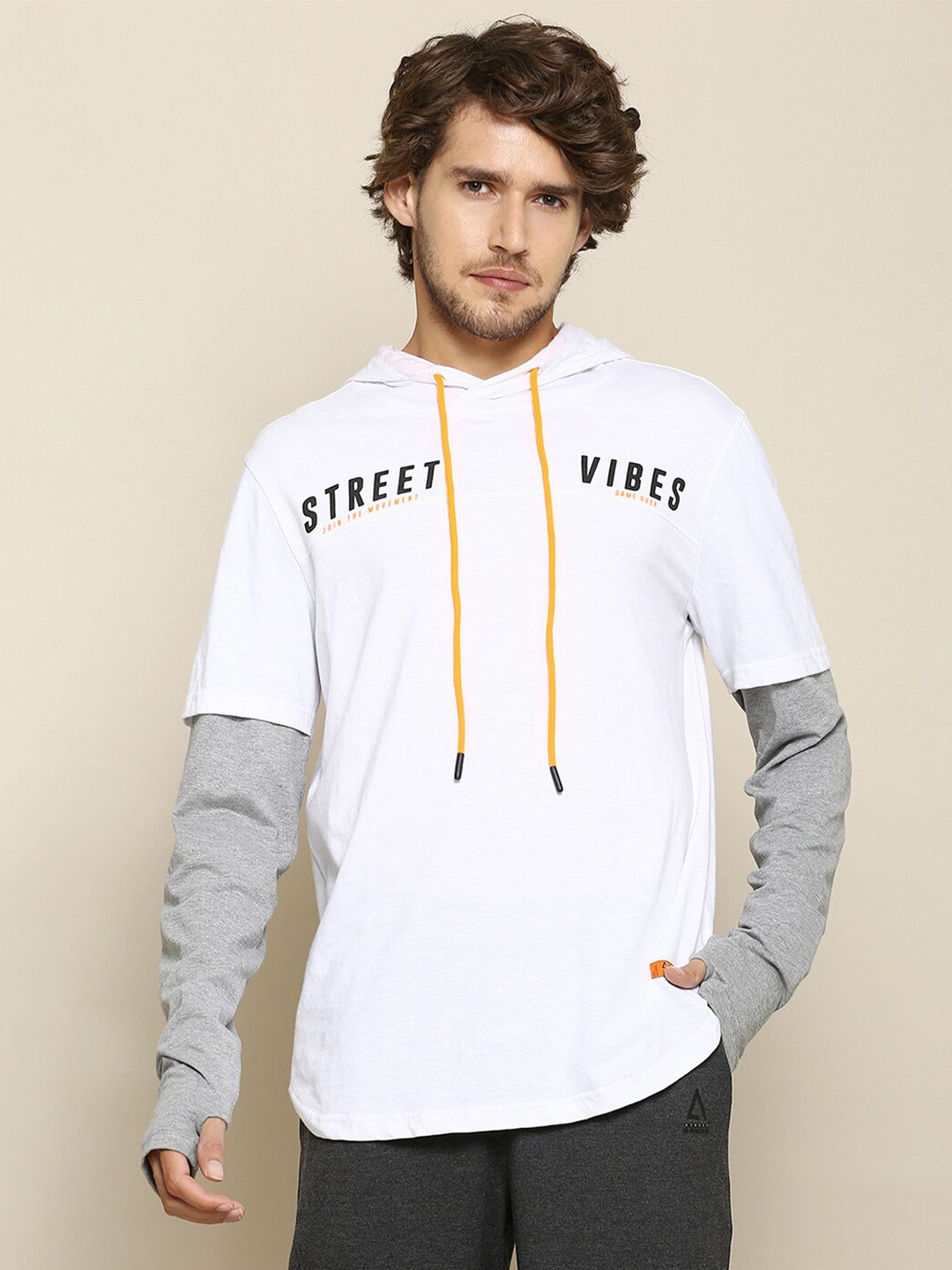 

Street Armor by Pantaloons Men White Typography Printed T-shirt