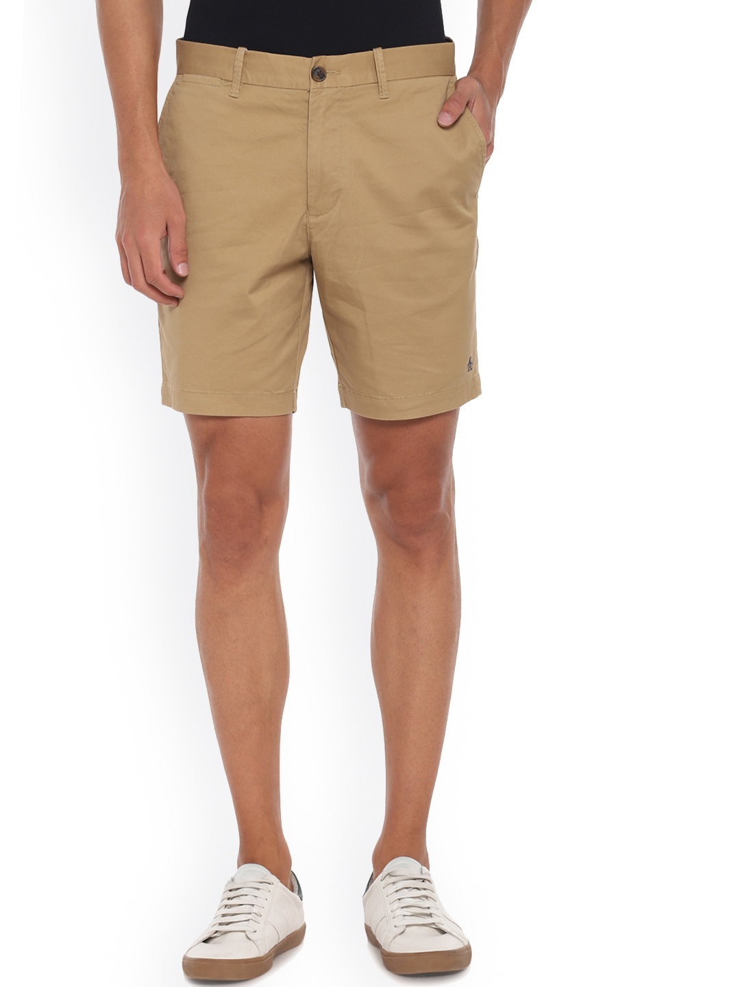 

Original Penguin Men Beige Regular Shorts