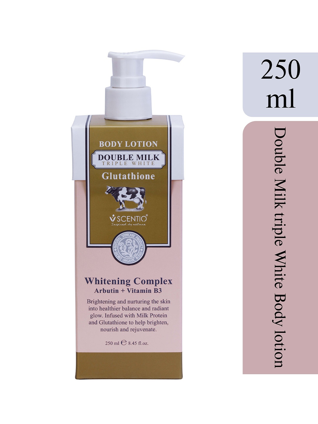 

BEAUTY BUFFET Unisex White Scentio Double Milk Triple White Body Lotion 250ml