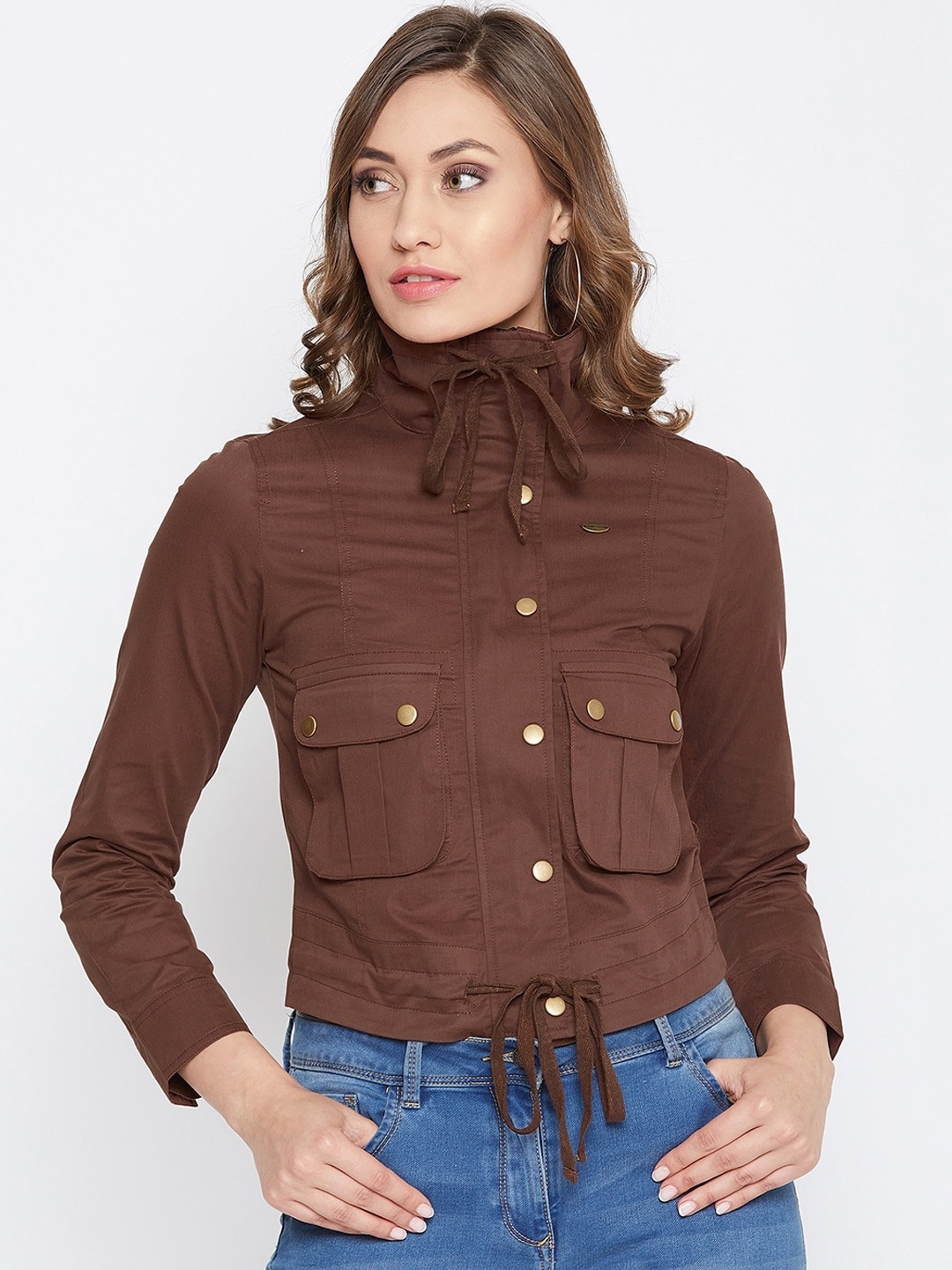 

JUMP USA Women Rust Tailored Jacket