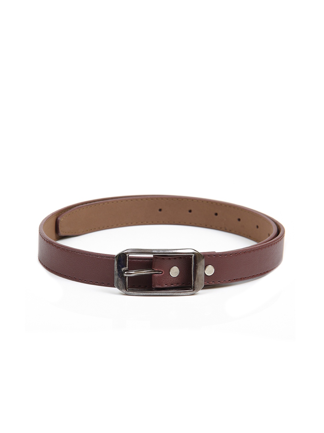 

Calvadoss Girls Maroon Textured Belt