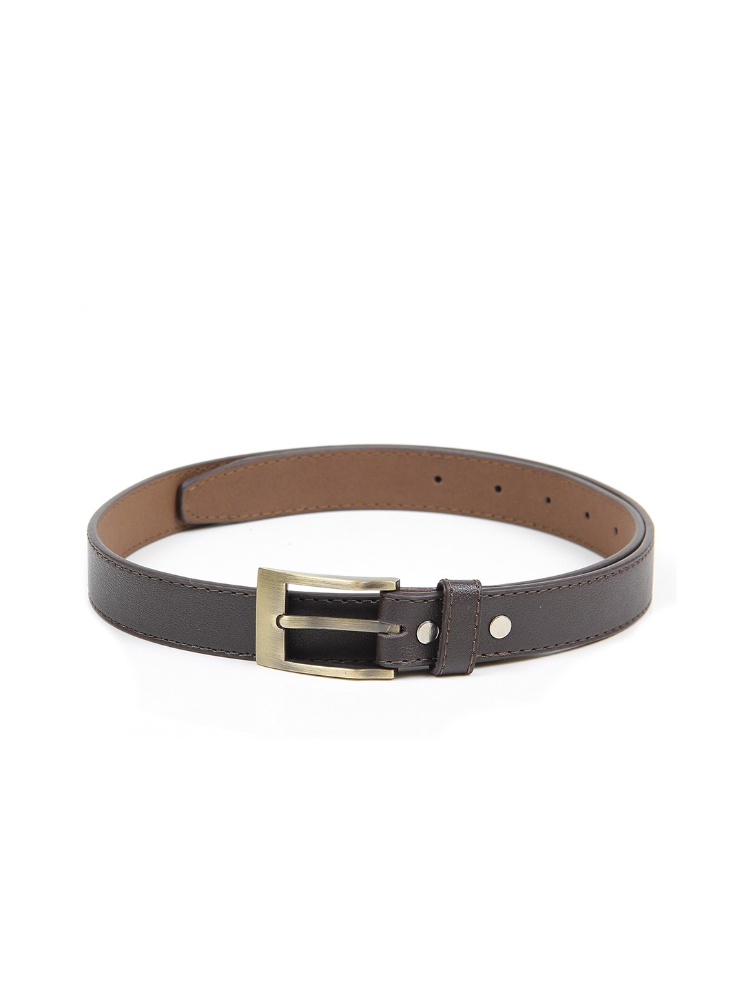 

Calvadoss Girls Brown Textured Belt
